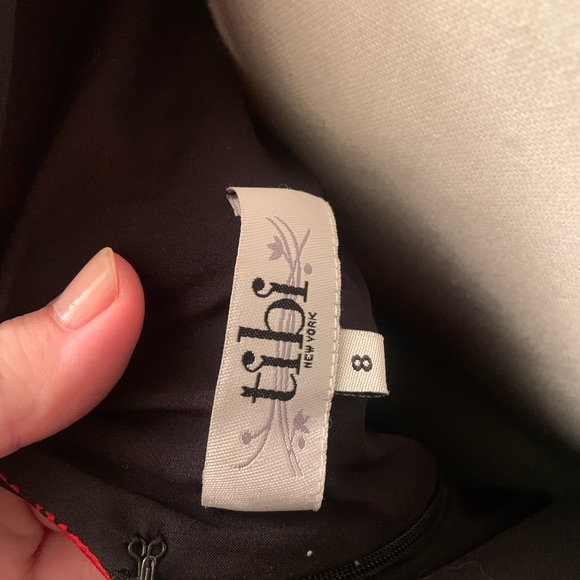 Tibi Silk Abstract Dress - Picture 3 of 5